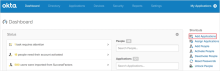 Add Application in Okta