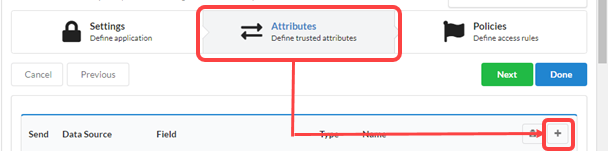 An image of the attributes pane.